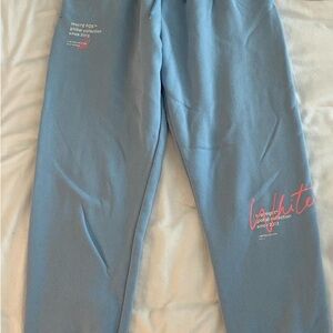 White Fox Boutique Blue Sweatpants
